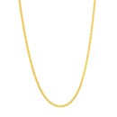 14K Yellow Gold 1.25 mm Wheat Chain with Lobster Clasp -24 in.