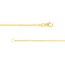 14K Yellow Gold 1.2mm Box Chain with Lobster Clasp - 24 in.