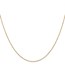 14K Yellow Gold 1.2mm D/C Beaded Pendant Chain - 22 in.