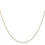 14K Yellow Gold 1.2mm D/C Beaded Pendant Chain - 22 in.