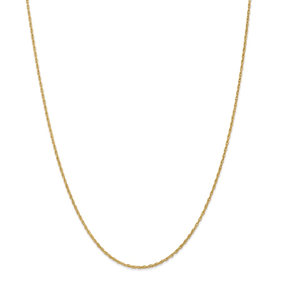 14k Yellow Gold 1.3 mm Heavy-Baby Rope Chain - 30 in.