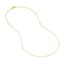 14K Yellow Gold 1.35 mm Saturn Chain w/ Lobster Clasp - 24 in.