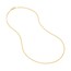 14K Yellow Gold 1.4 mm Curb Chain w/ Lobster Clasp - 24 in.