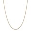 14k Yellow Gold 1.45 mm Solid Diamond Cut Cable Chain - 22 in.
