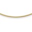 14K Yellow Gold 1.4mm Round Omega - 18 in.