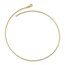 14K Yellow Gold 1.4mm Round Omega - 18 in.