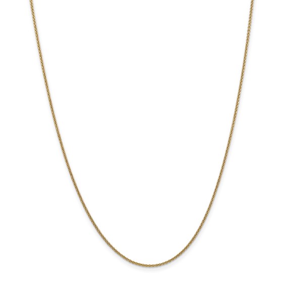 14k Yellow Gold 1.5 mm Cable Chain - 22 in. 14k Yellow Gold 1.5 mm Cable Chain - 22 in.