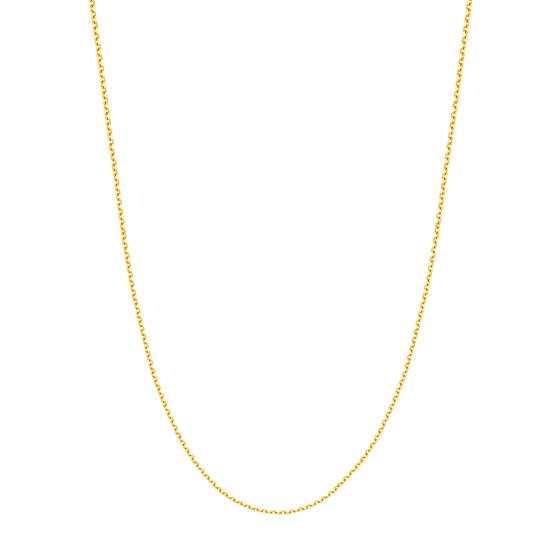 14K Yellow Gold 1.5 mm Cable Chain w/ Lobster Clasp - 20 in. 14K Yellow Gold 1.5 mm Cable Chain w/ Lobster Clasp - 20 in.