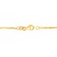14K Yellow Gold 1.5 mm Side Bead & Long Bar Chain - 16in.