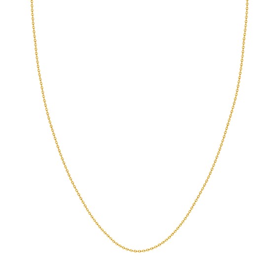 14K Yellow Gold 1.50mm Cable Chain with Lobster Clasp - 20 in