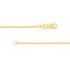 14K Yellow Gold 1.50mm Cable Chain with Lobster Clasp - 24 in