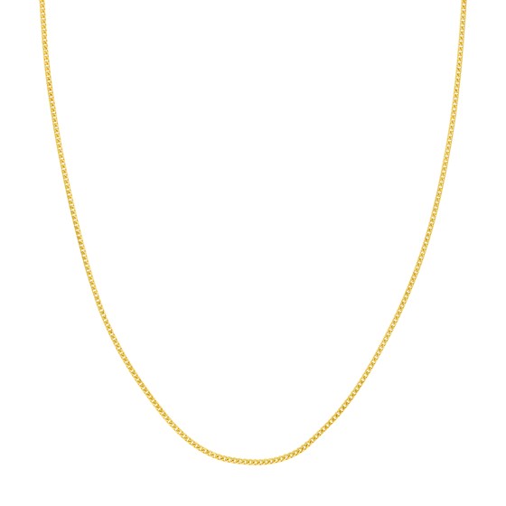 14K Yellow Gold 1.55 mm Franco Chain w/ Lobster Clasp - 18 in.