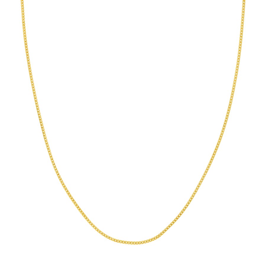 14K Yellow Gold 1.55 mm Franco Chain w/ Lobster Clasp - 18 in.