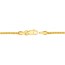 14K Yellow Gold 1.55 mm Square Franco - 20in.