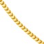 14K Yellow Gold 1.55 mm Square Franco - 24in.