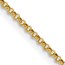 14K Yellow Gold 1.55mm Rolo Pendant Chain - 22 in.