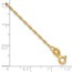 14K Yellow Gold 1.5mm Mariners Link Chain - 10 in.