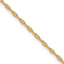 14K Yellow Gold 1.5mm Mariners Link Chain - 18 in.