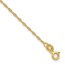 14K Yellow Gold 1.5mm Mariners Link Chain - 7 in.