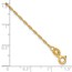 14K Yellow Gold 1.5mm Mariners Link Chain - 7 in.