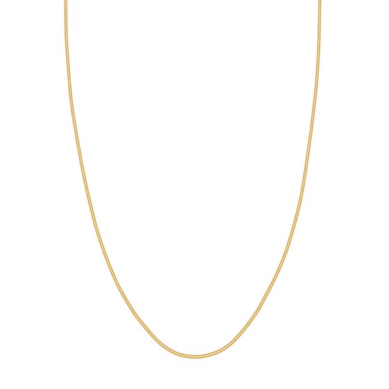14K Yellow Gold 1.6 mm Snake Chain w/ Lobster Clasp - 16 in.