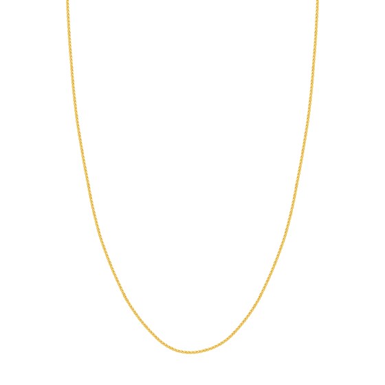14K Yellow Gold 1.65 mm Wheat Chain w/ Lobster Clasp - 22 in. 14K Yellow Gold 1.65 mm Wheat Chain w/ Lobster Clasp - 22 in.