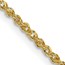 14K Yellow Gold 1.7mm Ropa Chain - 22 in.