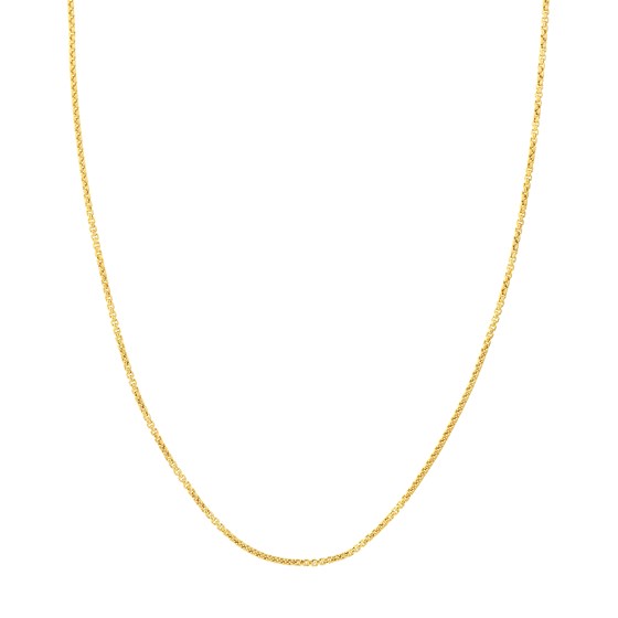 14K Yellow Gold 1.8 mm Box Chain w/ Lobster Clasp - 20 in.