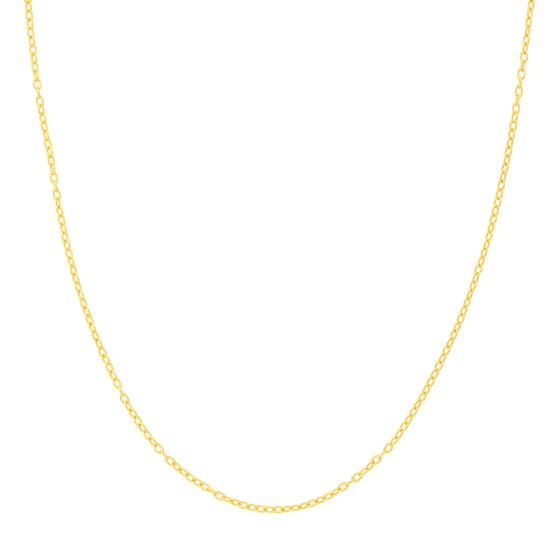 14K Yellow Gold 1.82 mm Cable Chain w/ Lobster Clasp - 16 in. 14K Yellow Gold 1.82 mm Cable Chain w/ Lobster Clasp - 16 in.