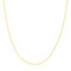 14K Yellow Gold 1.82mm Textured Rolo Chain - 18 in.