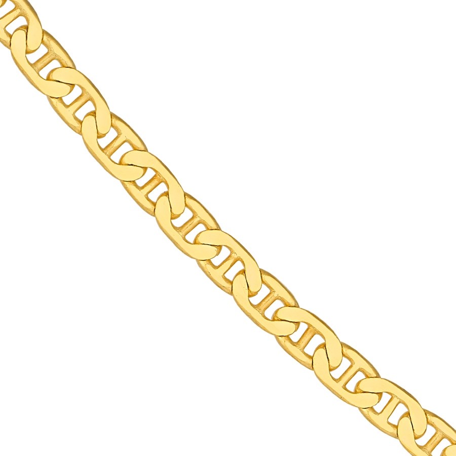 14K Yellow Gold 1.85 mm Mariner Chain -18in.