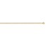 14k Yellow Gold 1.85 mm Semi-Solid Curb Link Chain - 24 in.