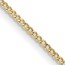 14K Yellow Gold 1.85mm Semi-Solid Curb Chain - 26 in.