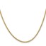 14K Yellow Gold 1.85mm Semi-Solid Curb Chain - 26 in.