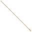 14K Yellow Gold 1.8mm Mariners Link Chain - 7 in.