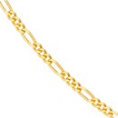 14K Yellow Gold 1.9 mm Figaro (3+1) - 18in.