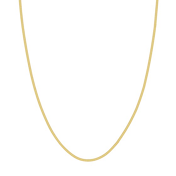 14K Yellow Gold 1.9 mm Snake Chain w/ Lobster Clasp - 18 in.