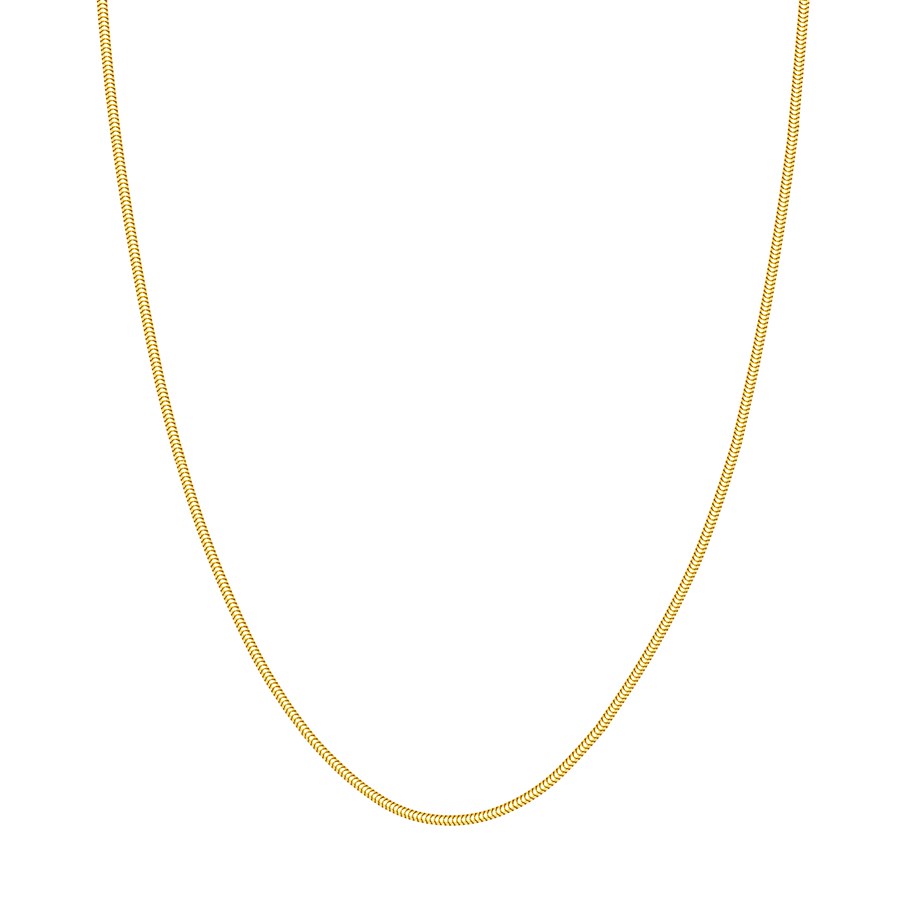 14K Yellow Gold 1.9 mm Snake Chain w/ Lobster Clasp - 18 in.