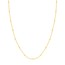 14K Yellow Gold 1.90 mm Disco Bead Rolo Chain Neck - 18 in.