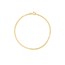 14K Yellow Gold 1.95 mm Open Curb Chain Bracelet - 7.25 in.