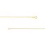 14K Yellow Gold 1 mm Singapore Chain - 16 in.