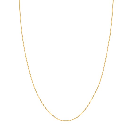 14K Yellow Gold 1 mm Snake Chain w/ Lobster Clasp - 16 in.