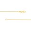 14K Yellow Gold 1 mm Snake Chain w/ Lobster Clasp - 24 in.