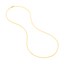 14K Yellow Gold 1 mm Wheat Chain w/ Lobster Clasp - 24 in.