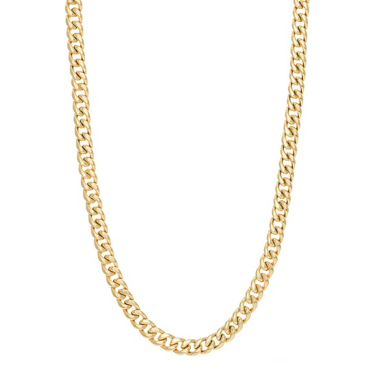 14K Yellow Gold 10.5 mm Curb Chain w/ Lobster Clasp - 22 in. 14K Yellow Gold 10.5 mm Curb Chain w/ Lobster Clasp - 22 in.