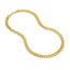14K Yellow Gold 10.5 mm Curb Chain w/ Lobster Clasp - 22 in.