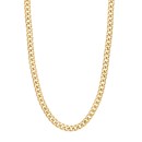 14K Yellow Gold 10.5 mm Curb Chain w/ Lobster Clasp - 26 in.
