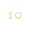 14K Yellow Gold 10.50 x 3.45 mm Round Hoop Earring