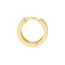 14K Yellow Gold 10.50 x 3.45 mm Round Hoop Earring