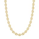 14K Yellow Gold 10 mm Puff Mariner Chain - 20 in.